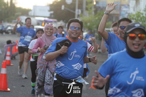 Race photo from Jabar Run 10K 2024