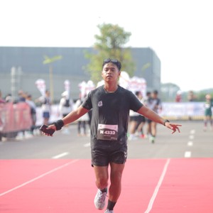 Race photo from KEDIRI HALF MARATHON 2026