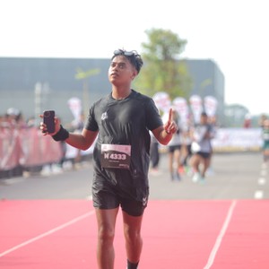 Race photo from KEDIRI HALF MARATHON 2026