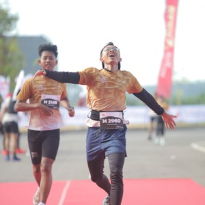 Race photo from KEDIRI HALF MARATHON 2026