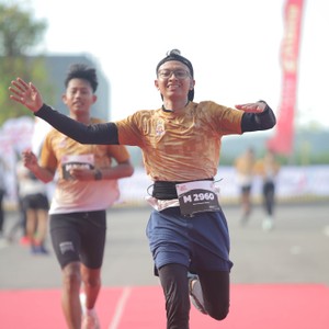 Race photo from KEDIRI HALF MARATHON 2026