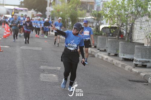 Race photo from Jabar Run 10K 2024