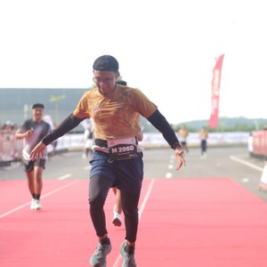Race photo from KEDIRI HALF MARATHON 2026