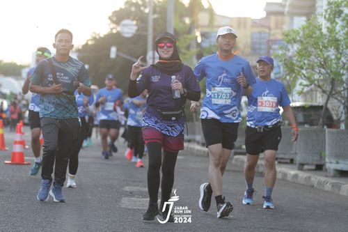 Race photo from Jabar Run 10K 2024