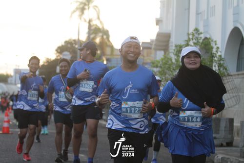 Race photo from Jabar Run 10K 2024