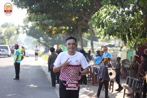 Race photo from Kediri Half Marathon 2024