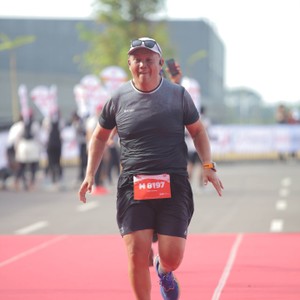 Race photo from KEDIRI HALF MARATHON 2026