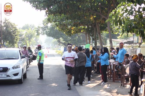 Race photo from Kediri Half Marathon 2024