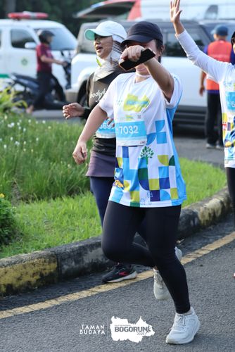 Race photo from Taman Budaya x BOGORUN 2025