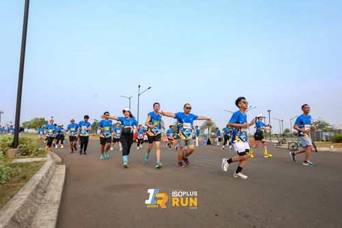 Race photo from ISOPlus Run 2024 Jakarta