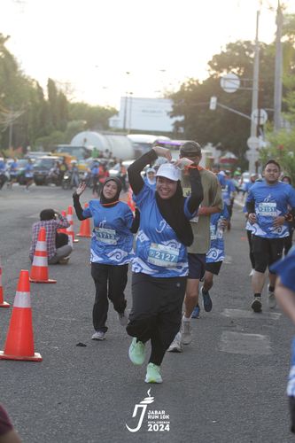 Race photo from Jabar Run 10K 2024