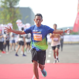 Race photo from KEDIRI HALF MARATHON 2026