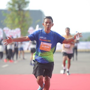 Race photo from KEDIRI HALF MARATHON 2026