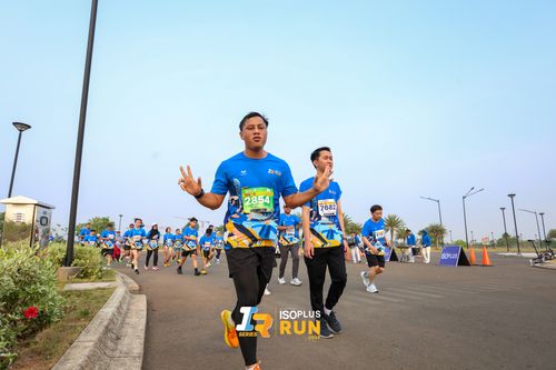 Race photo from ISOPlus Run 2024 Jakarta