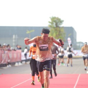 Race photo from KEDIRI HALF MARATHON 2026