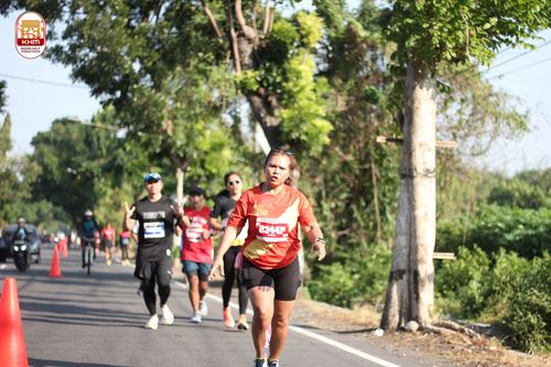 Race photo from Kediri Half Marathon 2024