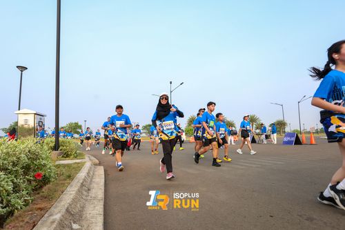 Race photo from ISOPlus Run 2024 Jakarta