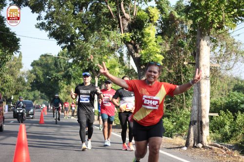 Race photo from Kediri Half Marathon 2024