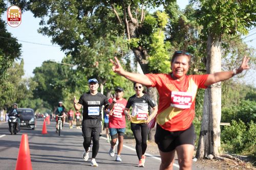 Race photo from Kediri Half Marathon 2024