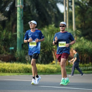 Race photo from BOGORUN 2026