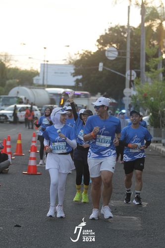 Race photo from Jabar Run 10K 2024