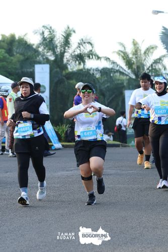 Race photo from Taman Budaya x BOGORUN 2025