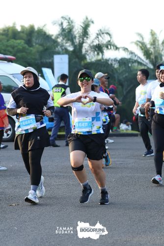 Race photo from Taman Budaya x BOGORUN 2025