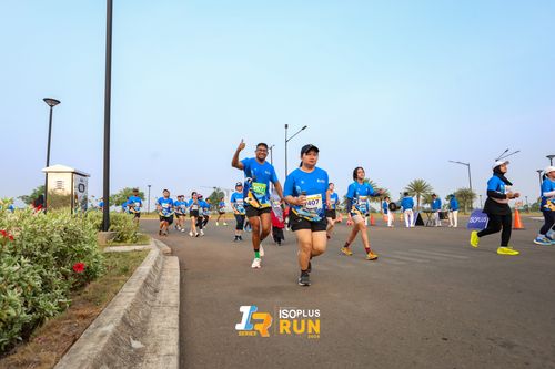 Race photo from ISOPlus Run 2024 Jakarta