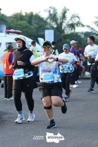 Race photo from Taman Budaya x BOGORUN 2025