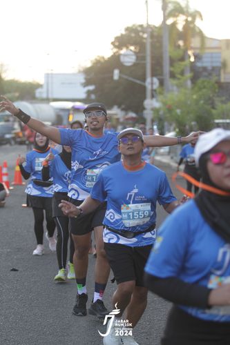 Race photo from Jabar Run 10K 2024
