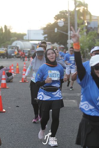 Race photo from Jabar Run 10K 2024