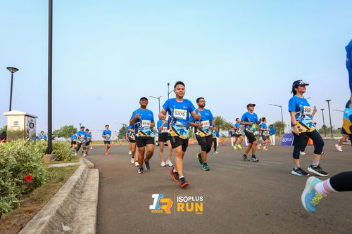 Race photo from ISOPlus Run 2024 Jakarta