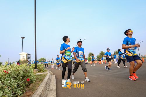 Race photo from ISOPlus Run 2024 Jakarta