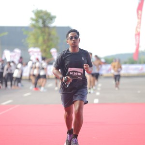 Race photo from KEDIRI HALF MARATHON 2026