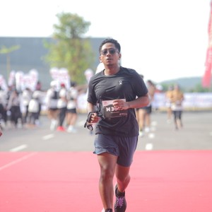 Race photo from KEDIRI HALF MARATHON 2026