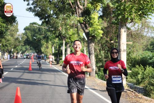 Race photo from Kediri Half Marathon 2024
