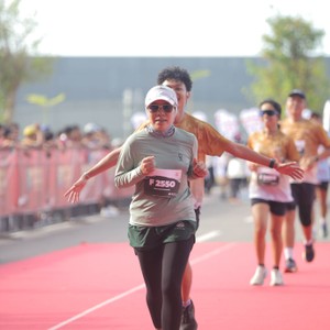 Race photo from KEDIRI HALF MARATHON 2026