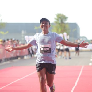 Race photo from KEDIRI HALF MARATHON 2026