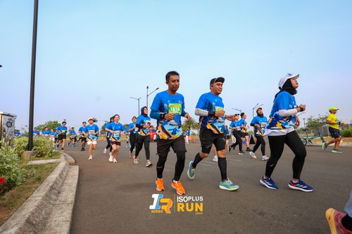 Race photo from ISOPlus Run 2024 Jakarta