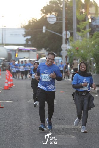 Race photo from Jabar Run 10K 2024
