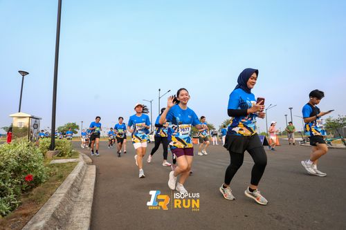 Race photo from ISOPlus Run 2024 Jakarta