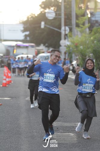 Race photo from Jabar Run 10K 2024