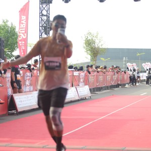 Race photo from KEDIRI HALF MARATHON 2026