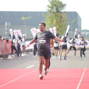 Race photo from KEDIRI HALF MARATHON 2026