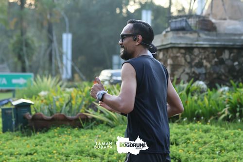 Race photo from Taman Budaya x BOGORUN 2025