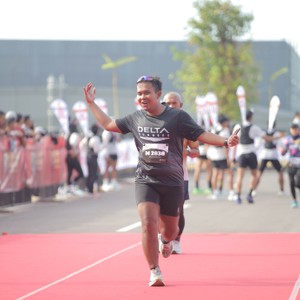 Race photo from KEDIRI HALF MARATHON 2026