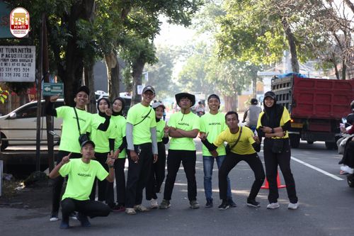 Race photo from Kediri Half Marathon 2024