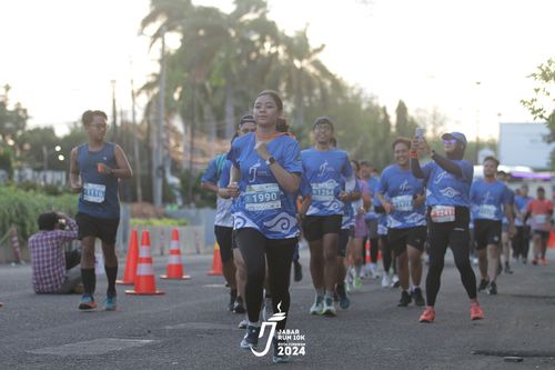 Race photo from Jabar Run 10K 2024