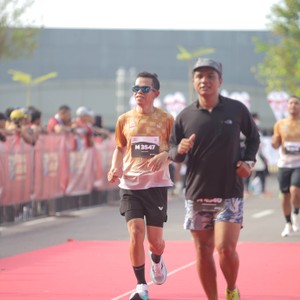 Race photo from KEDIRI HALF MARATHON 2026