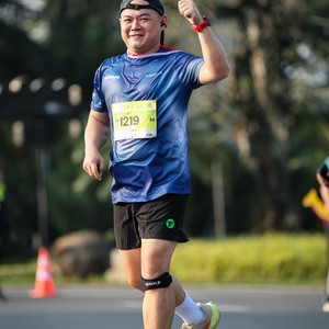 Race photo from BOGORUN 2026